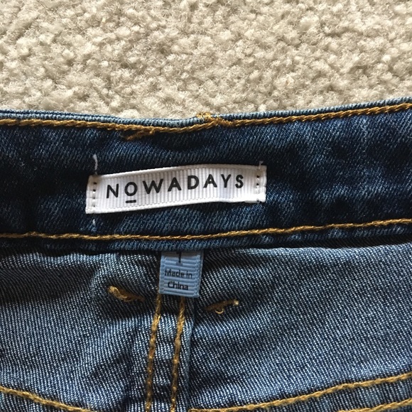 Dark Wash Jean Skirt - Picture 3 of 3